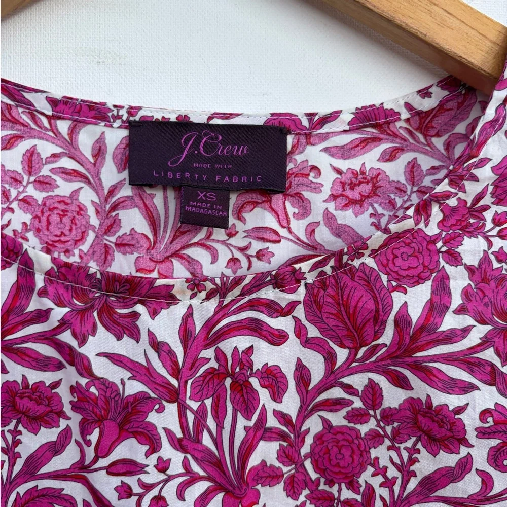 J Crew Liberty Sambador Floral Shirt